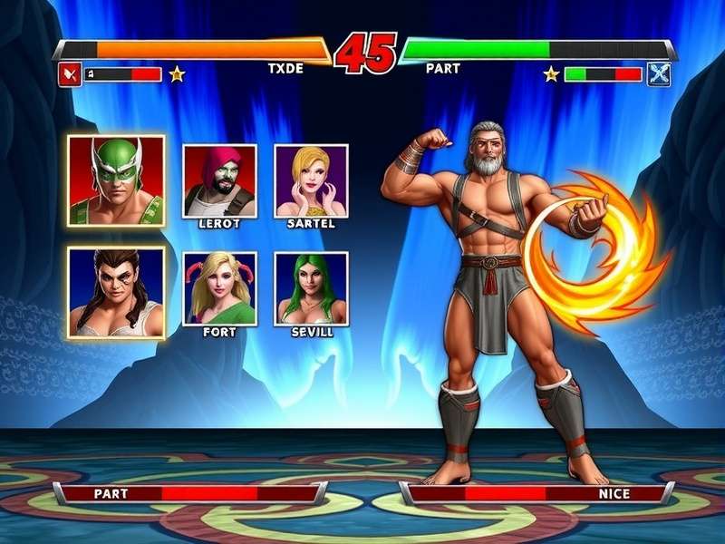 Ultimate Warrior Character Selection