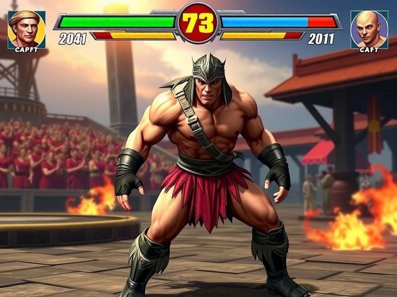 Ultimate Warrior Game Screenshot